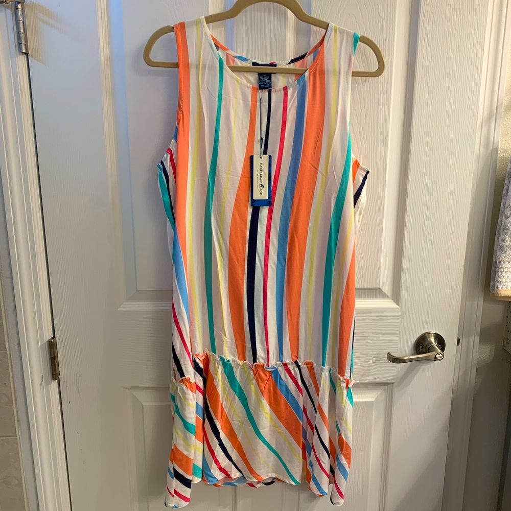 Caribbean Joe sleeveless dress Size M